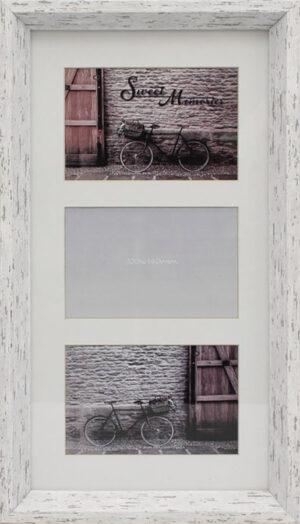 AVA WASH PHOTO FRAMES - 3 x Mount Openning