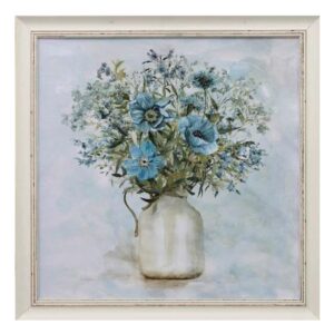 ARRAYED IN BLUE I