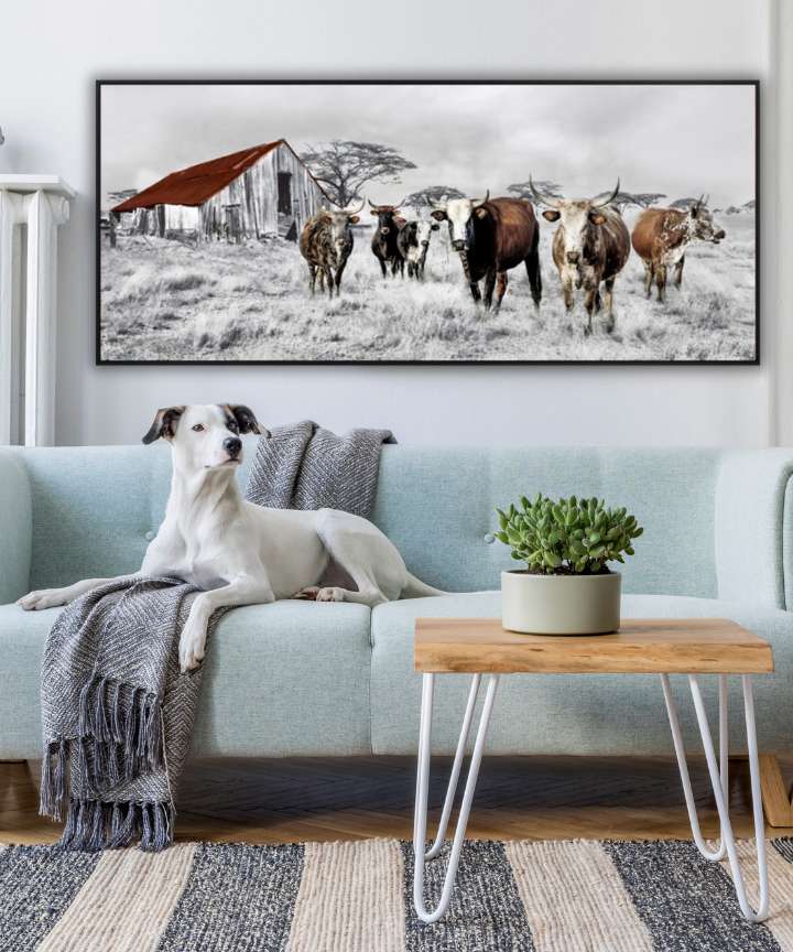 nguni-canvas-art-frames